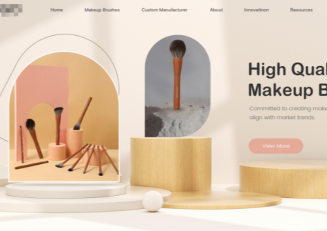 让外商好感度暴涨的网站：化妆刷网站设计赏析