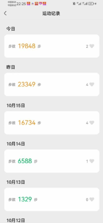 Nana:平日走的步数VS广交会上走的步数