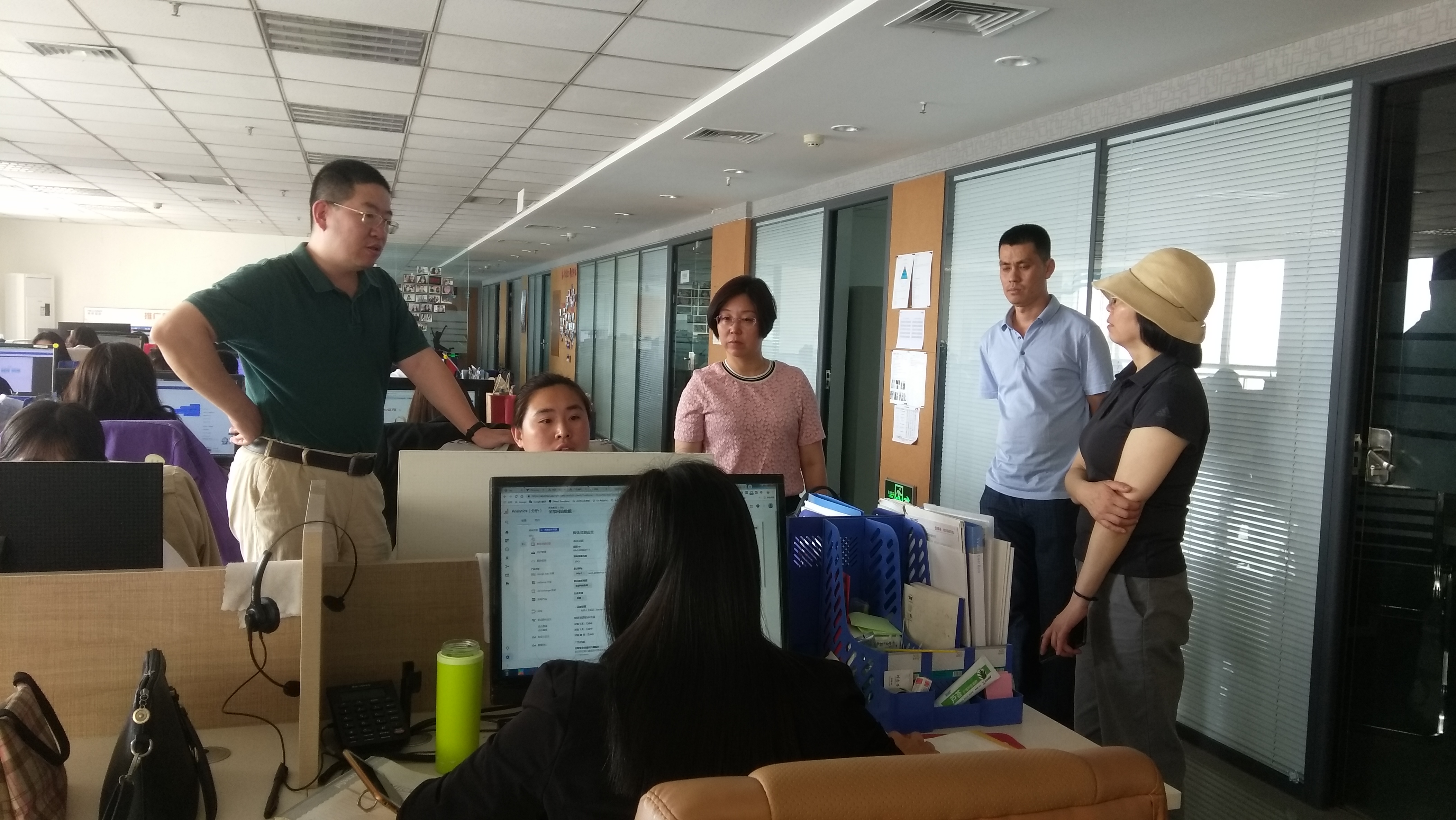 石家庄市发改委领导莅临意昂4考察指导